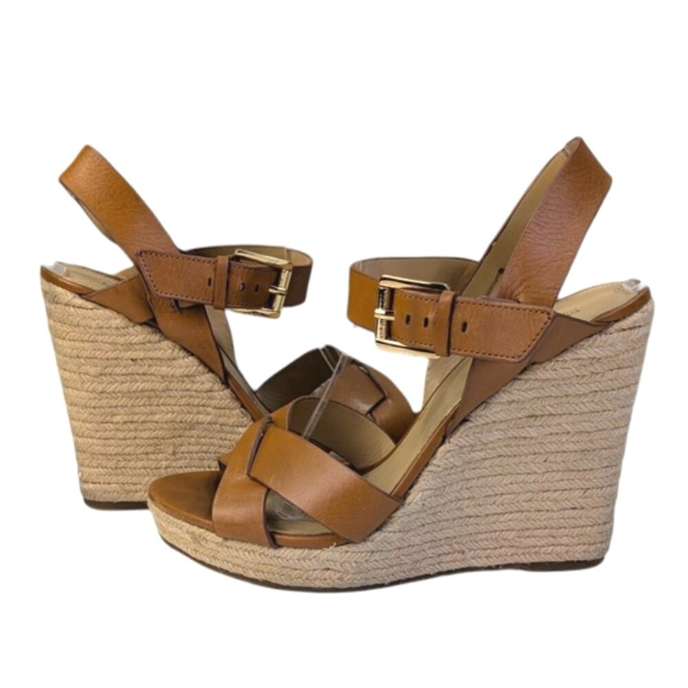 MICHAEL Michael Kors Viola Espadrille EUC $150 Size 10M  S3536